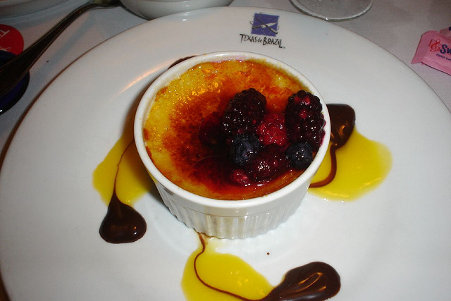 Dessert at Texas de Brasil by satanoid on Flickr